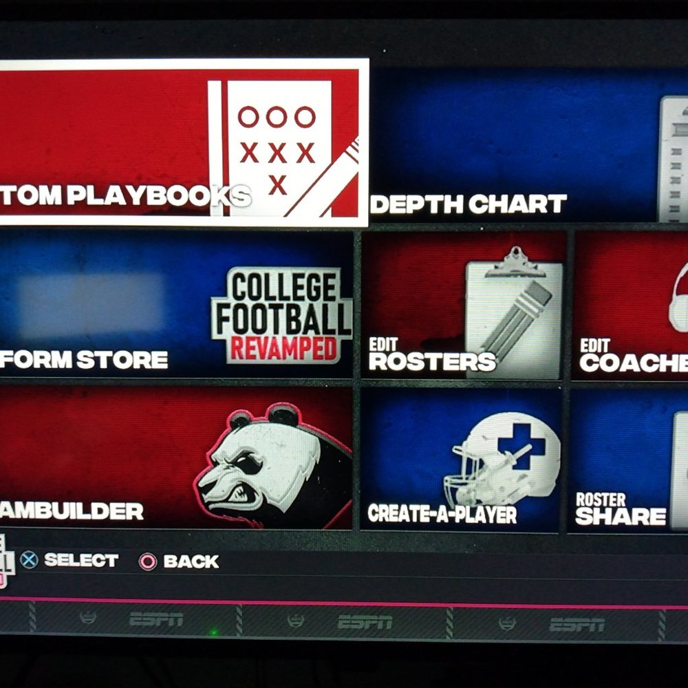 PS3 NCAA Football 14 Revamped + Dynasty Tool (Playoffs) FREE SHIPPING